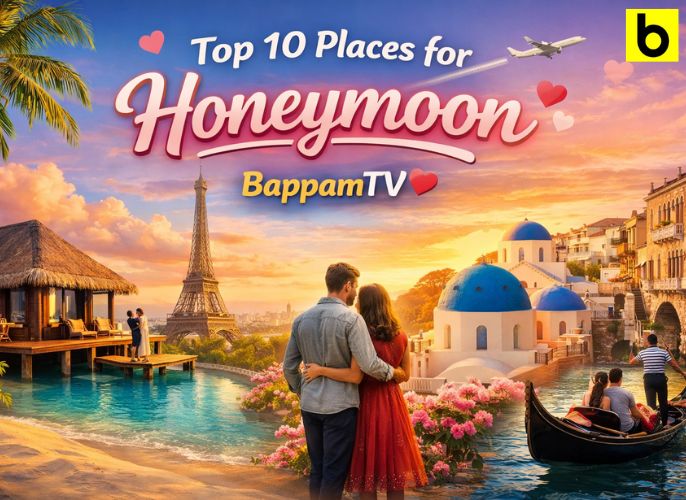 Top 10 Places for Honeymoon